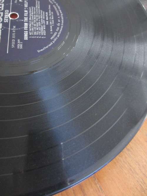 THE BEATLES - Help! - 1965 - Vinyl LP Record - VG / P