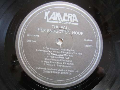 THE FALL - Hex Enduction Hour - 1982 - KAM 005 - Vinyl LP Record - VG+ / VG