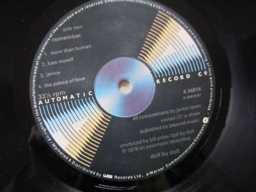 DOLL BY DOLL - Remember - 1979 - K 56618 - Vinyl LP Record - VG / VG+
