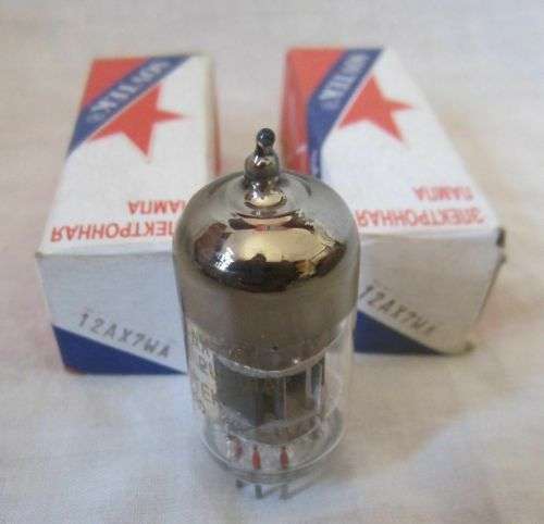 2 x 12AX7WA / 7025 SOVTEK Tubes - Russia - NOS