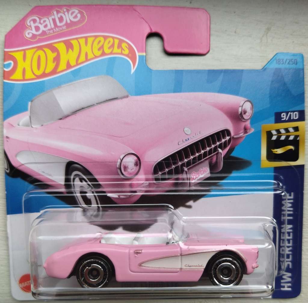 Hot Wheels `56 Corvette (Barbie the movie)
