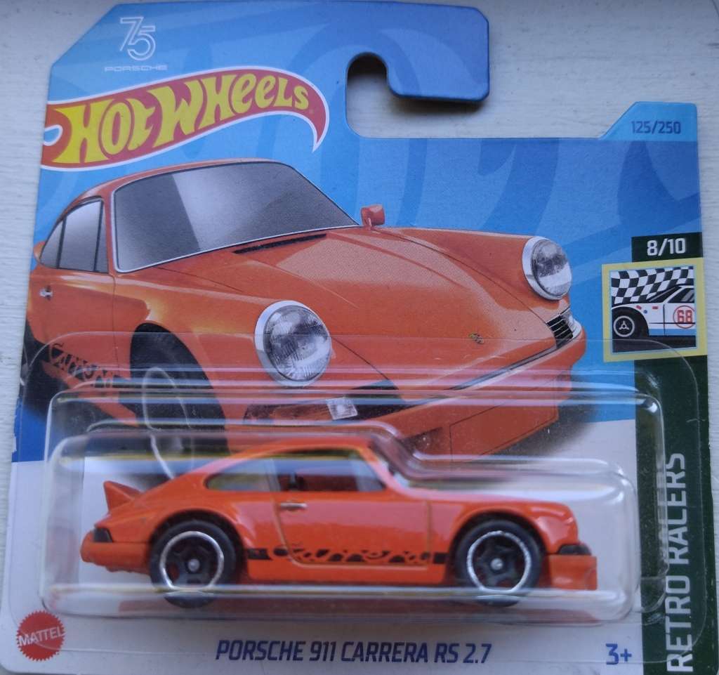Hot Wheels Porsche Carrera RS 2.7