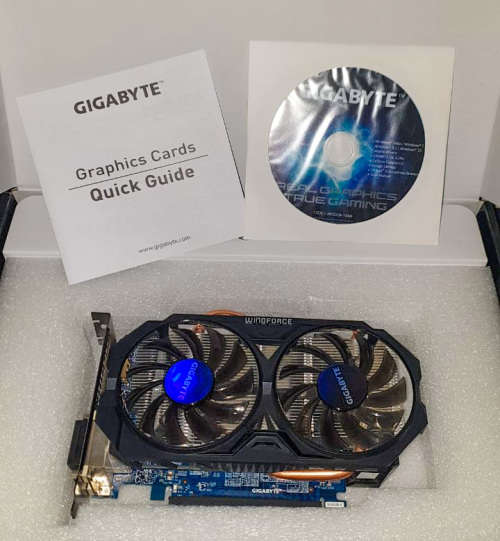 Gigabyte Nvidia GTX 750Ti Oc -2 GB Graphics Card - Excellent Condition with Original Box & Software