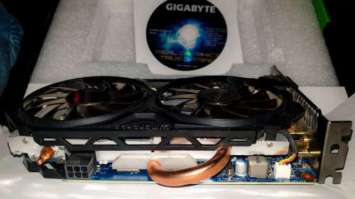 Gigabyte Nvidia GTX 750Ti Oc -2 GB Graphics Card - Excellent Condition with Original Box & Software