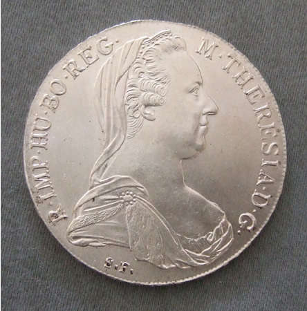 Maria Theresa Thaler 1780 Restrike