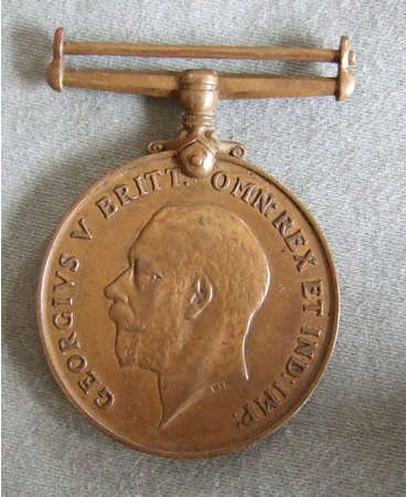 Rare Bronze BWM To Native Soldier 20889 Pte J Malupelle S.A.N.L.C.