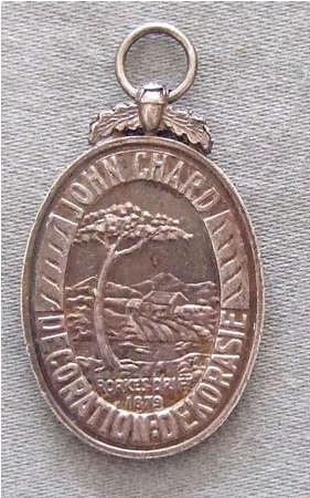 Miniature Silver John Chard Decoration With EIIR Royal Cypher