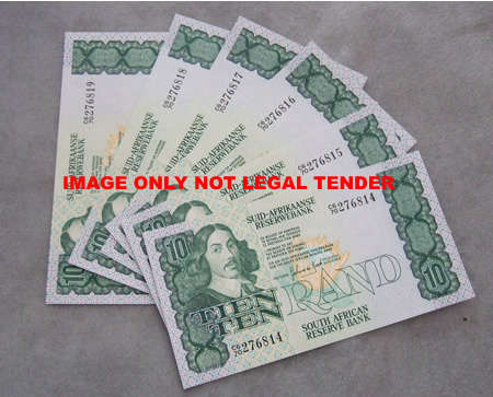 GPC De Kock R10 C6 2nd Issue UNC