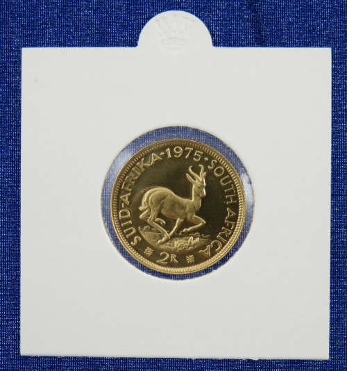 South Africa R2 Gold Proof 1975