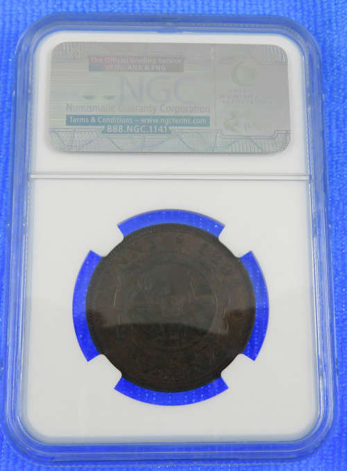 ZAR Kruger Penny 1894 Graded NGC XF45BN