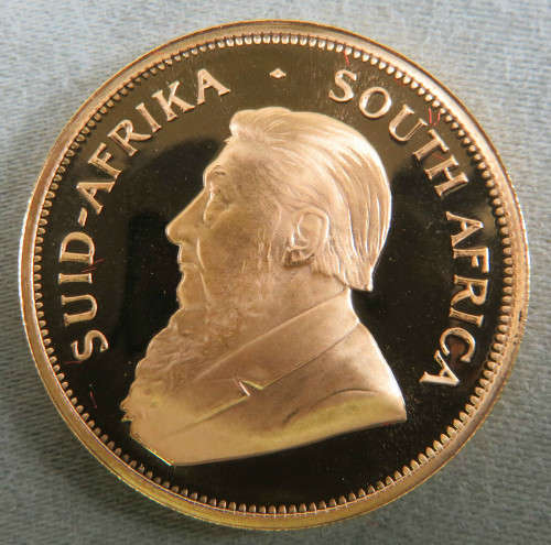 SOUTH AFRICA, 1OZ PROOF KRUGERRAND 1982