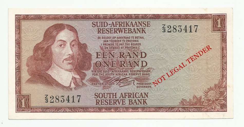 **REPLACEMENT**   G.RISSIK, 2ND ISSUE 1 RAND Z3, EF