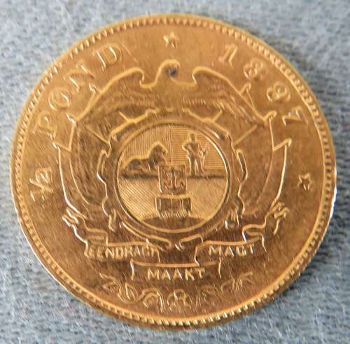 ZAR Kruger 1/2 Pond 1897