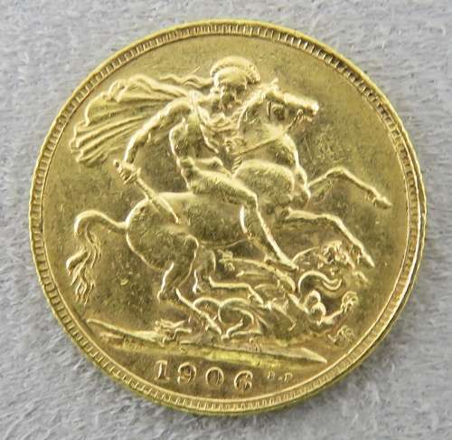 Gold Sovereign Edward VII 1906