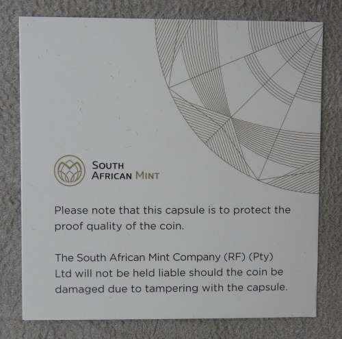 2017 1 oz Fine Silver Krugerrand Premium Uncirculated