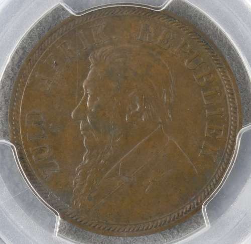 South Africa ZAR Penny 1894 PCGS MS63BN