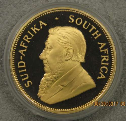 Rare Proof 1996 1 Ounce Krugerrand (Mintage = 2188)