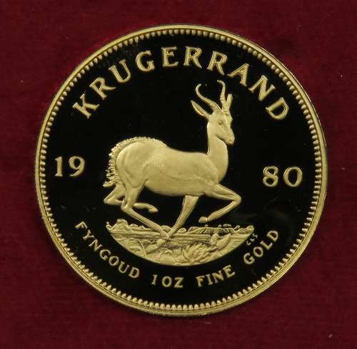 Proof 1 Ounce Krugerrand 1980