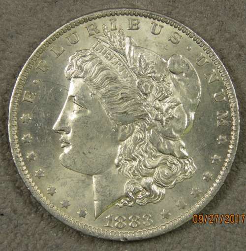 Morgan Dollar 1883 O AUNC