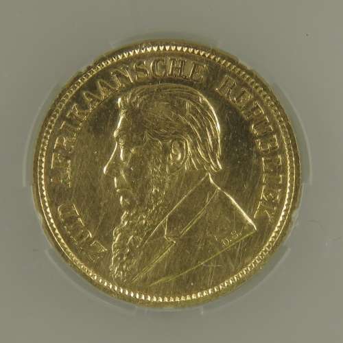 ZAR Kruger Pond 1892 SANGS AU58