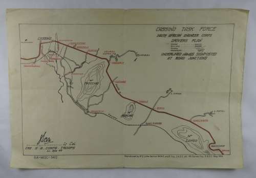 Cussino Task Force South African Engineer Corps April 1944