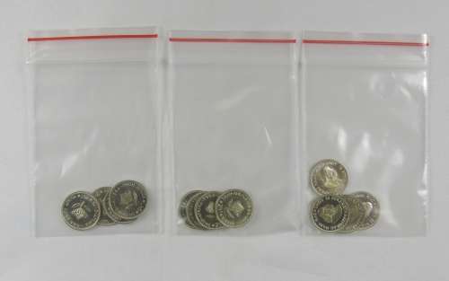 South Africa Proof 2.5 Cent Set, 1961, 1962, 1963 and 1964