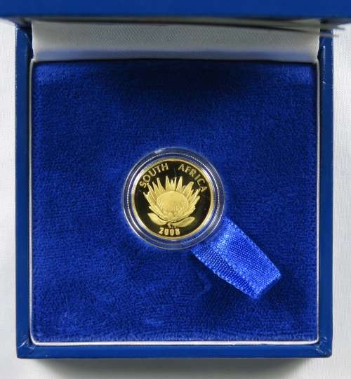 South Africa 2008 Protea 1/10 Ounce Mahatma Ghandi