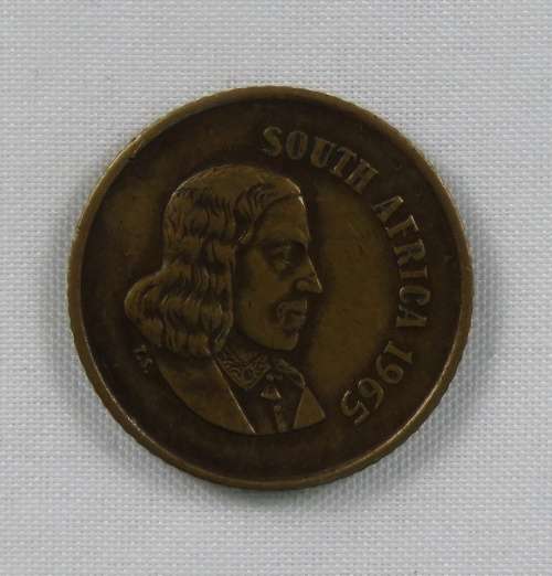 Circulation Strike 1 Cent 1965 'South Africa'