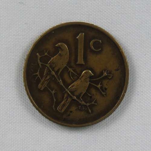 Circulation Strike 1 Cent 1965 'South Africa'