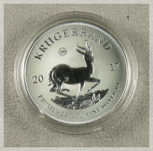 2017 Silver Krugerrand 1oz - Premium Uncirculated