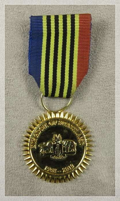 Swaziland 40th & 45th Anniversary Medal, 1968 - 2013 (For Graeme Only)