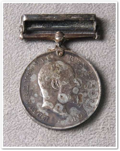1906 Natal Native Rebellion Medal - Tpr. R. Mc Leod, Natal Mounted Rifles