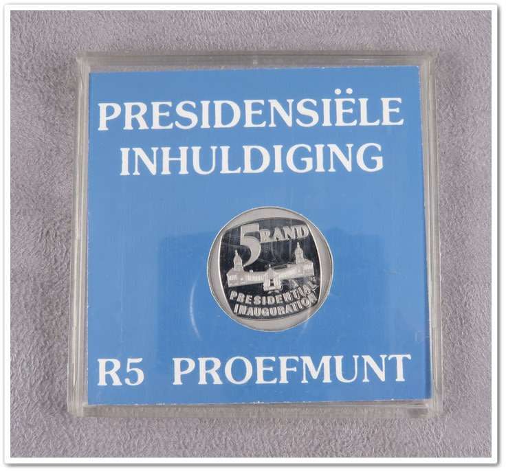 Proof R5 1994 Presidential Inauguration - Full Steps