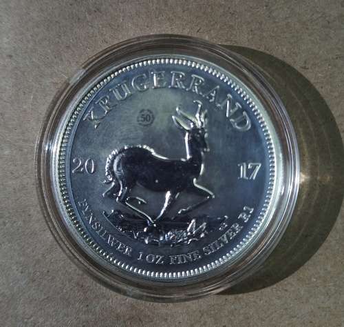 2017 Premium Uncirculated Silver Krugerrand (No Certificate)