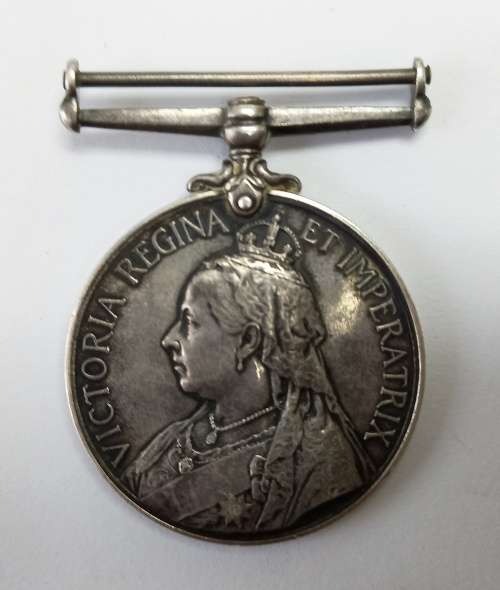 QSA Medal, Pte H.S. Vertue, Griquatown Defence Corps