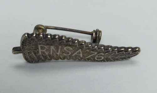 Vintage New Zealand Fern, Rugby 1976 Tour Badge