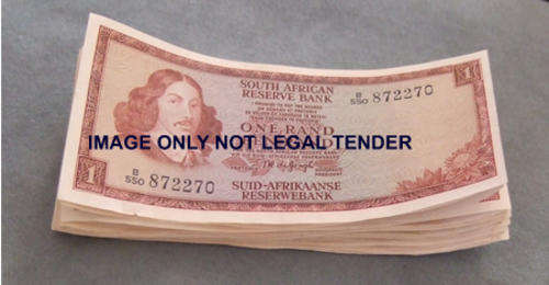 *Bulk Buy* R1 x 70 Notes Consecutive Numbers VF-XF