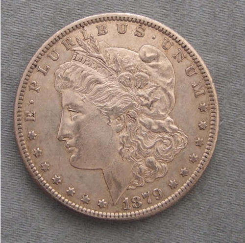 USA Morgan Dollar 1879s AUNC