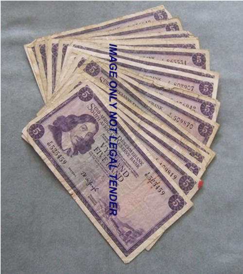 R5 TW De Jongh x 18 Notes 1st Issue