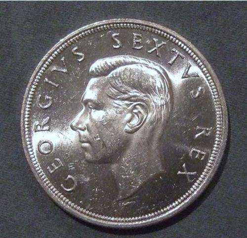 South Africa 1952 5 Shillings MS Grade