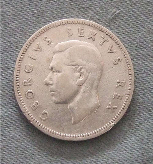 South Africa 2 Shillings 1948