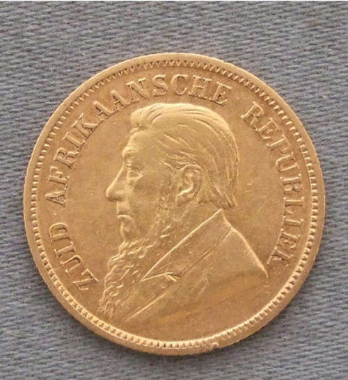 ZAR Kruger Half Pond 1895