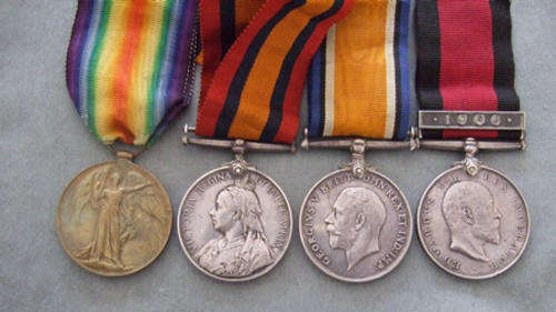 QSA Natal 1906 & WW1 Pair Medal Group C.J. Norbye