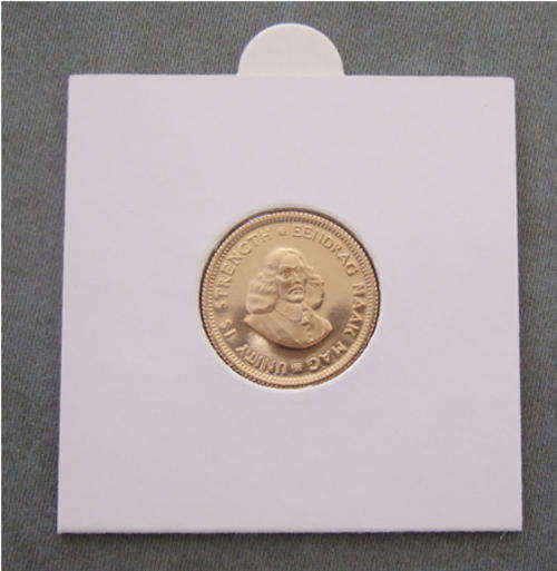 South Africa 1979 R1 Gold Proof Coin