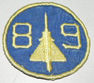 SAAF Ground Cloth Badge / patch 89 Combat Flying School