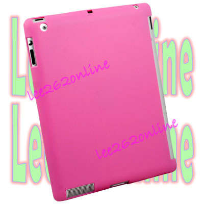 PINK SMART COVER COMPANION TPU CASE FOR APPLE IPAD 2