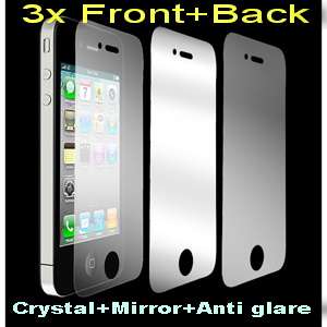 3 x Screen Protecter (Crystal/Clear AND Anti-Glare AND Mirror) ******