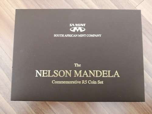 2008 Nelson Mandela Commemorative Coin Sets