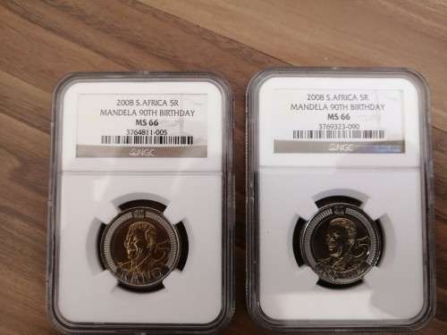 Commemorative R5 coin Lot 1