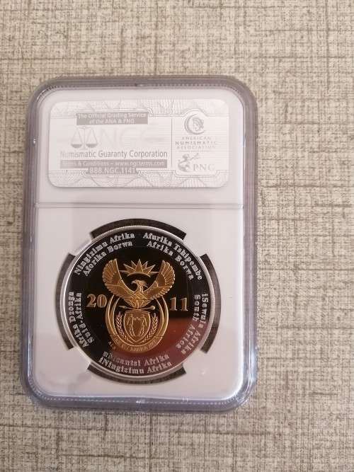 2011 SARB Proof Crown Graded PF69